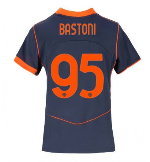 Ženske Nogometnih dresov Inter Milan Alessandro Bastoni #95 Tretji 2025-26 Kratki rokavi Ženske Nogometnih dresov Inter Milan Alessandro Bastoni #95 Tretji 2025-26 Kratki rokavi